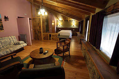 Habitación Suite de la Casa Rural Ancares Rural en Suertes (León)