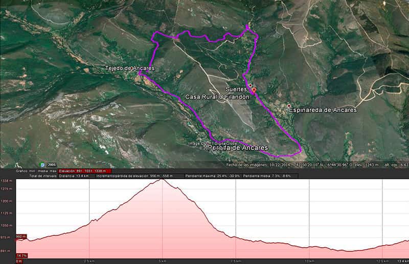 Rutas por Ancares: Paso de A Colada